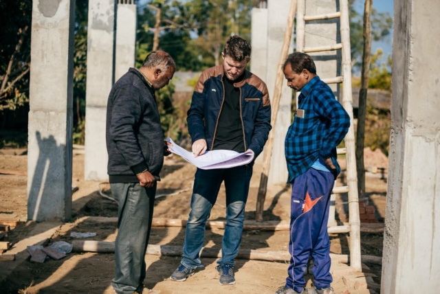 Indian Orphanage Construction 3